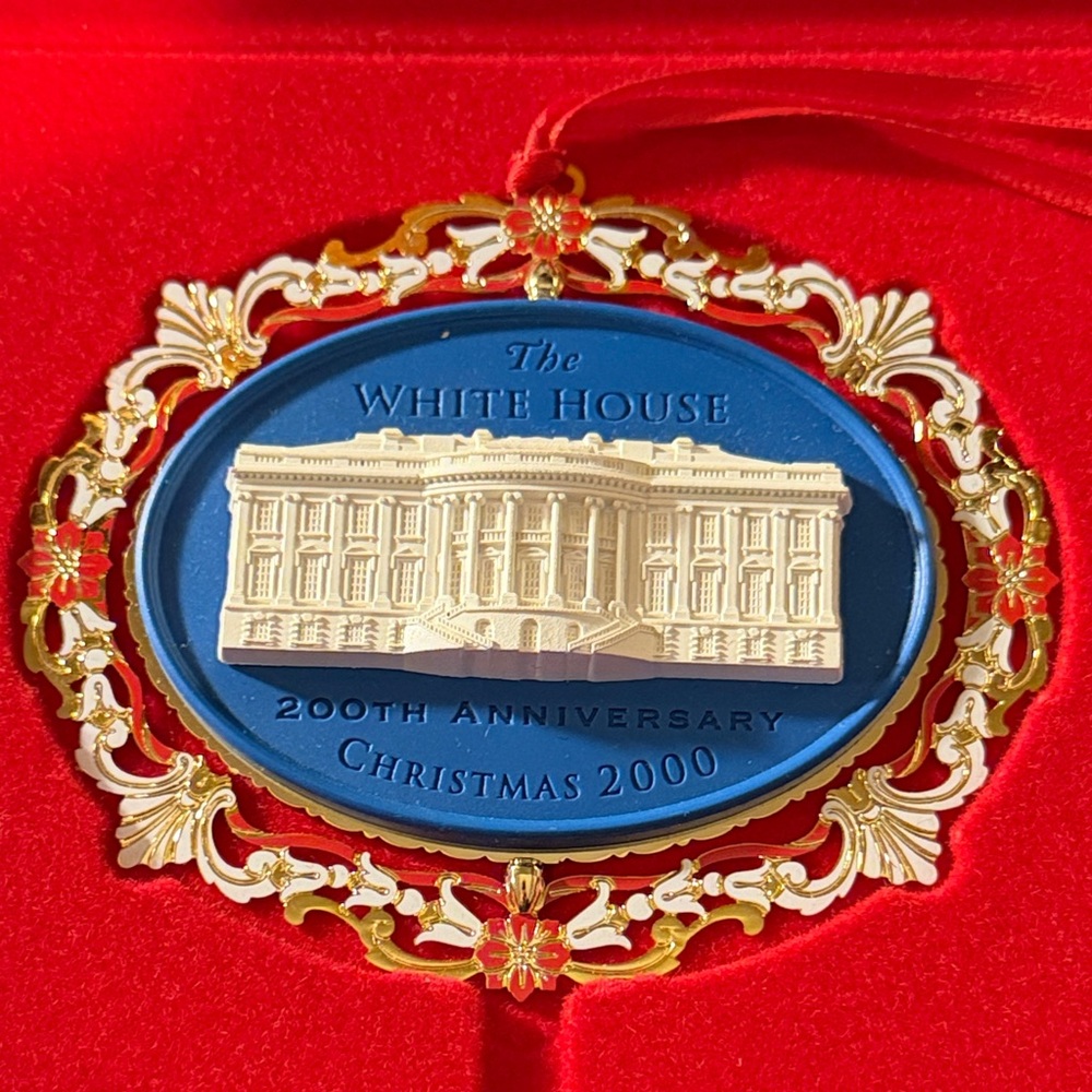 White House Historical Association 2000 Christmas Ornament - 200th Anniversary